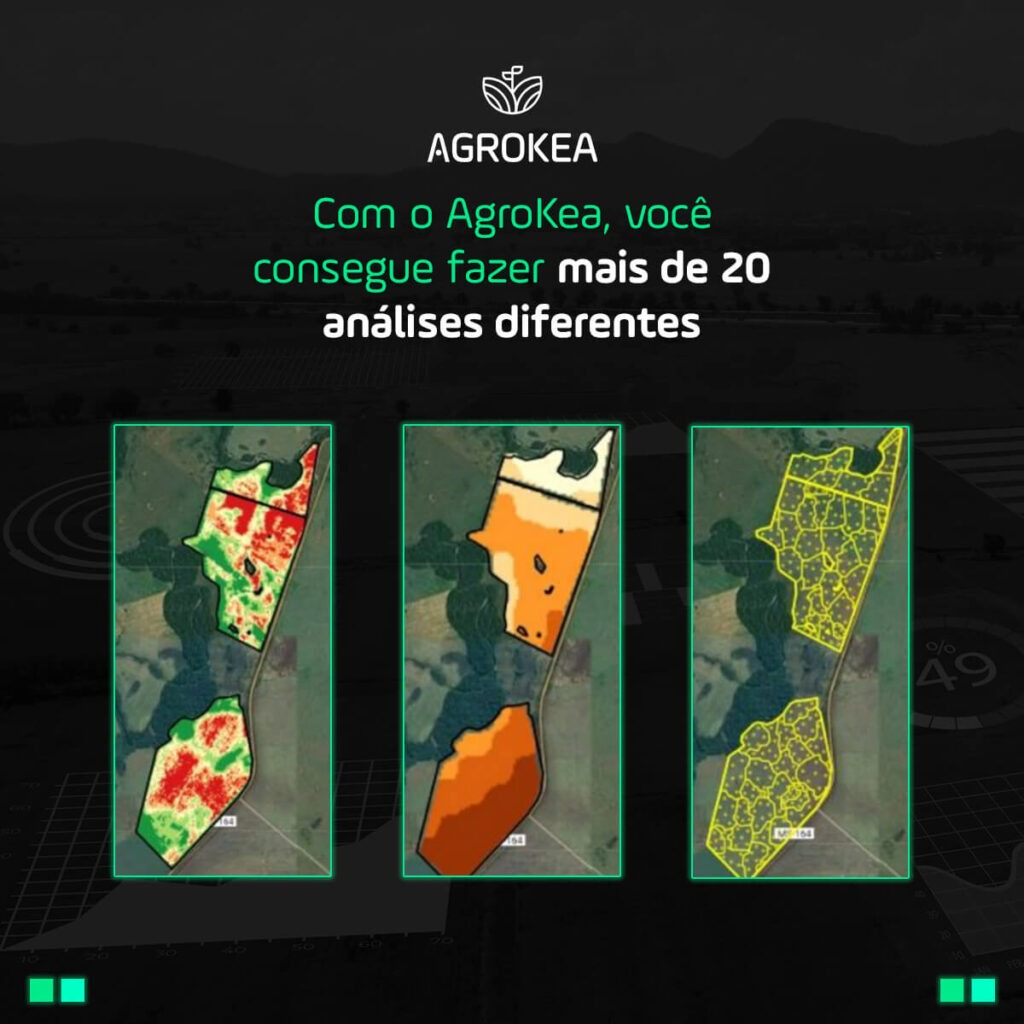 O mapeamento da plantação fica mais fácil com AgroKea